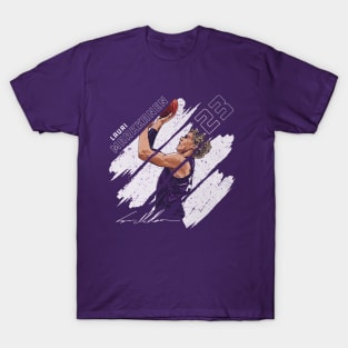 Lauri Markkanen Utah Stripes T-Shirt